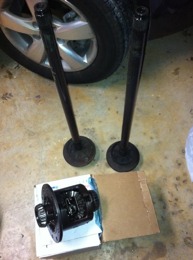 For Sale 28 spline 5 lug axles and diff from 96 Cobra Ford Mustang